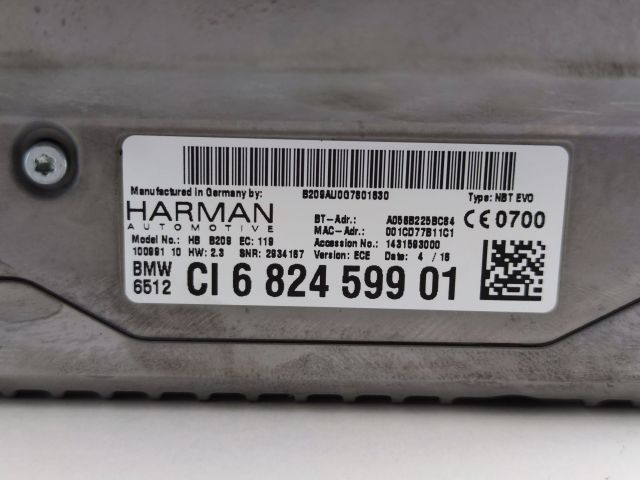 bontott BMW 2 Navigációs Fejegység