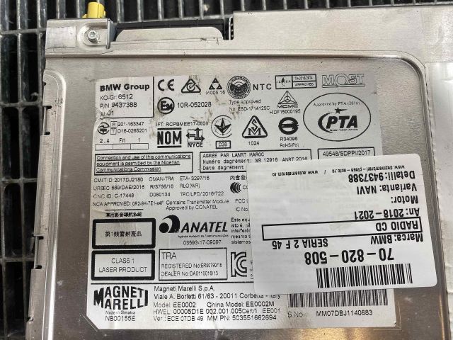 bontott BMW 2 Rádió / CD