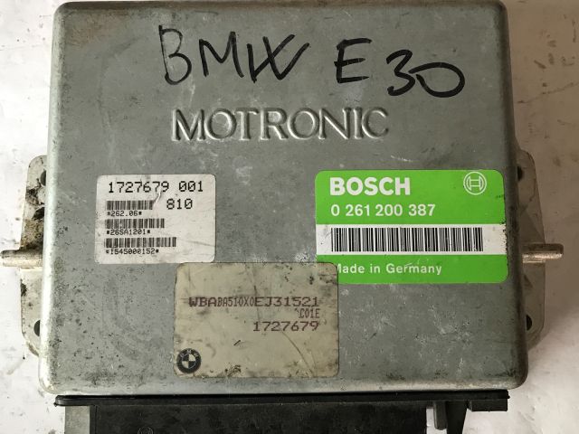 bontott BMW 3 E30 Motorvezérlő