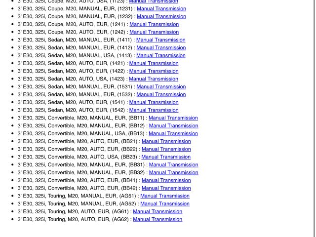 bontott BMW 3 E30 Váltó (Mechanikus)