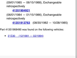 bontott BMW 3 E30 Jobb első Sárvédő