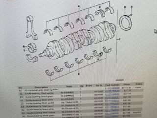 bontott BMW 3 E36 Főtengely (Magában)