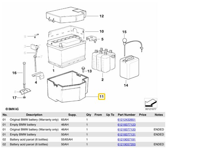 bontott BMW 3 E36 Akkumulátor Tartó