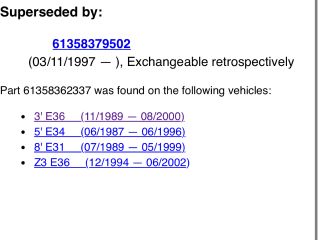 bontott BMW 3 E36 EWS Elektronika