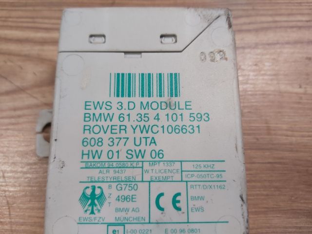 bontott BMW 3 E36 EWS Elektronika