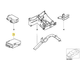 bontott BMW 3 E36 EWS Elektronika