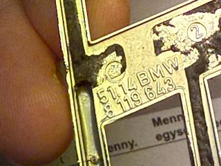 bontott BMW 3 E36 Hátsó Embléma