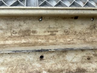 bontott BMW 3 E36 Hátsó Lökhárító Merevítő (Fém)