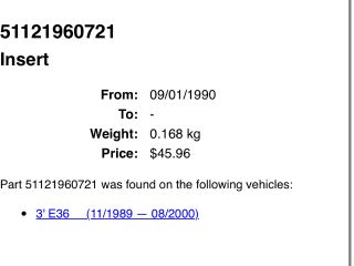 bontott BMW 3 E36 Hátsó Lökhárító Merevítő (Fém)