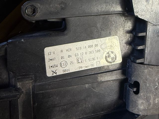 bontott BMW 3 E36 Jobb Fényszóró