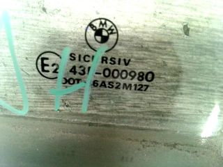 bontott BMW 3 E36 Jobb hátsó Ablak