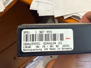 bontott BMW 3 E36 Riasztó Központ