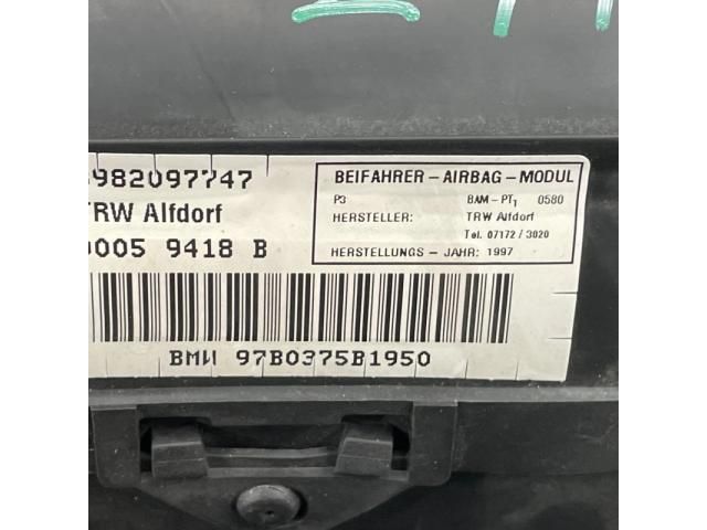 bontott BMW 3 E36 Utasoldali Légzsák