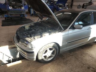 bontott BMW 3 E46 Bal első Gólyaláb (Lengécsillapító, Rugó)