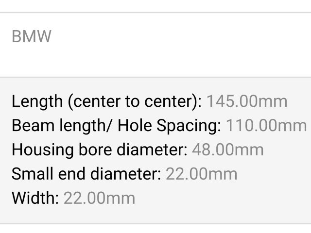 bontott BMW 3 E46 Hajtókar