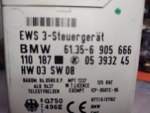 bontott BMW 3 E46 Immobilizer Elektronika