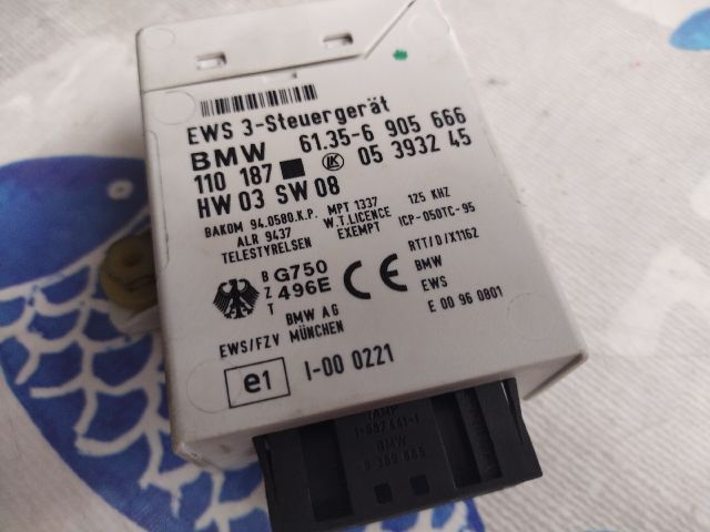 bontott BMW 3 E46 Immobilizer Elektronika