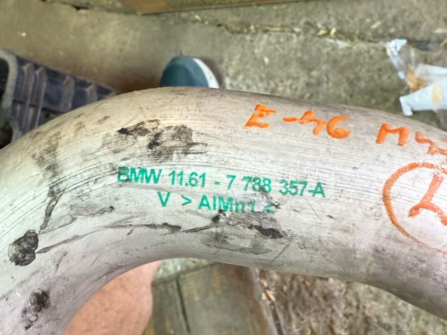 bontott BMW 3 E46 Turbócső