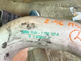 bontott BMW 3 E46 Turbócső