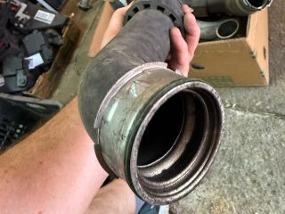 bontott BMW 3 E46 Turbócső