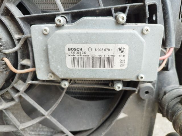 bontott BMW 3 E46 Hűtő Ventilátor(ok), Radiátor(ok) Szett