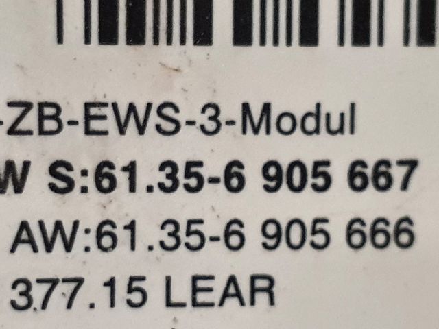 bontott BMW 3 E46 Immobilizer Elektronika