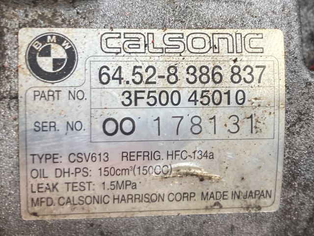 bontott BMW 3 E46 Klímakompresszor