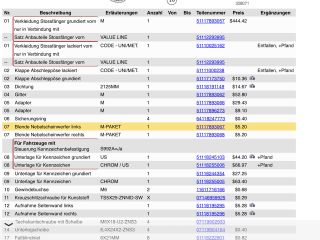 bontott BMW 3 E46 Bal Ködlámpa Rács