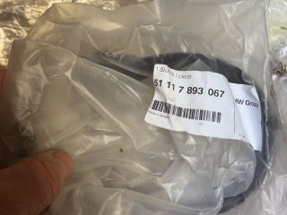 bontott BMW 3 E46 Bal Ködlámpa Rács