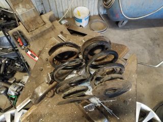 bontott BMW 3 E46 Hátsó Rugó Pár