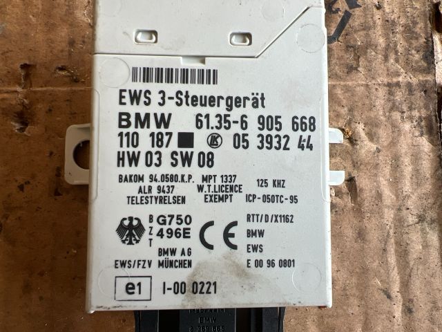 bontott BMW 3 E46 Immobilizer Elektronika