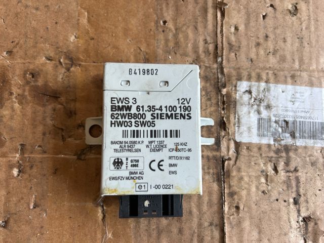 bontott BMW 3 E46 Immobilizer Elektronika