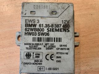 bontott BMW 3 E46 Immobilizer Elektronika