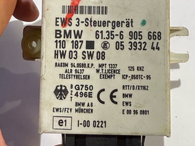 bontott BMW 3 E46 Immobilizer Elektronika
