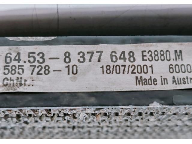 bontott BMW 3 E46 Klímahűtő Radiátor