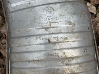 bontott BMW 3 E46 Komplett Kipufogó Rendszer