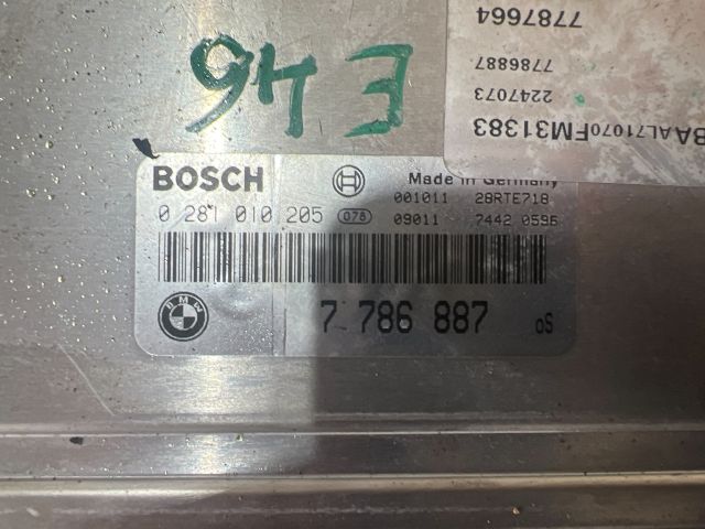 bontott BMW 3 E46 Motorvezérlő