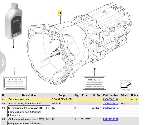 bontott BMW 3 E46 Váltó (Mechanikus)