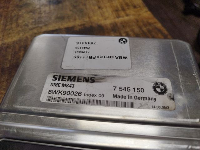 bontott BMW 3 E46 Motorvezérlő