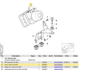 bontott BMW 3 E46 ABS Kocka