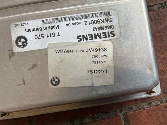 bontott BMW 3 E46 Motorvezérlő