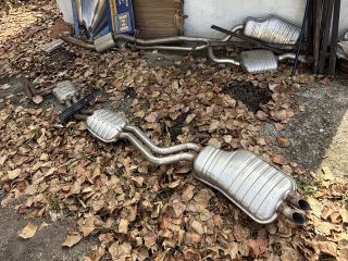 bontott BMW 3 E46 Komplett Kipufogó Rendszer