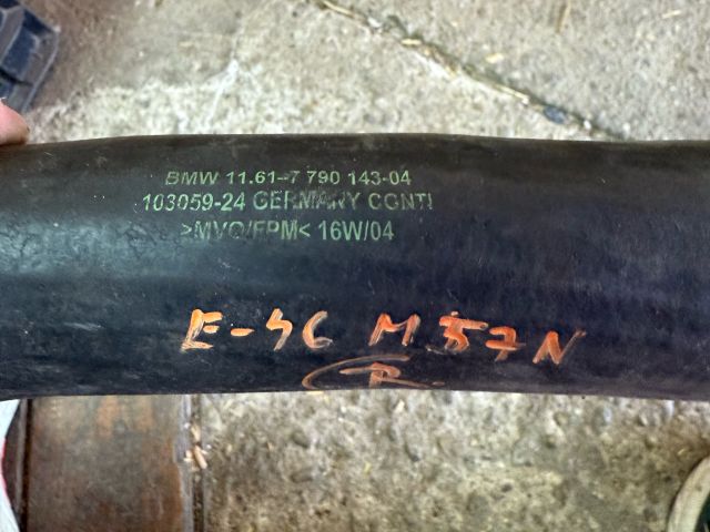 bontott BMW 3 E46 Turbócső