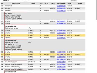 bontott BMW 3 E46 Antenna Erősítő