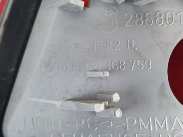 bontott BMW 3 E46 Bal Belső Hátsó Lámpa