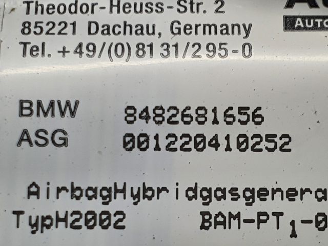 bontott BMW 3 E46 Bal első Függöny Légzsák