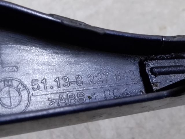 bontott BMW 3 E46 Bal Fényszóró Bajusz Díszléc