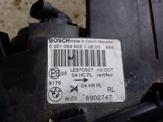 bontott BMW 3 E46 Bal Fényszóró