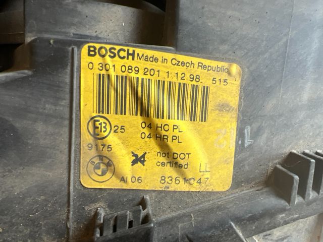 bontott BMW 3 E46 Bal Fényszóró