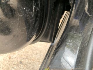 bontott BMW 3 E46 Bal hátsó Ajtó (Üres lemez)